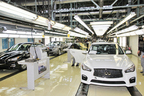 日産 栃木工場 新型「Infiniti Q50」オフライン式　栃木工場 INFINITI生産ラインの模様[2013/05/14]