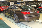 日産 栃木工場 新型「Infiniti Q50」オフライン式　栃木工場 INFINITI生産ラインの模様[2013/05/14]