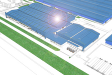 車両組立工場の完成予想図