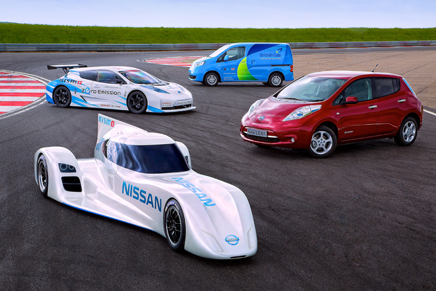 日産、世界最速の時速300km以上を誇る電力駆動レーシングカー「Nissan