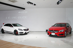 （左から）「A45 AMG 4MATIC Edition1」、「A45 AMG 4MATIC」