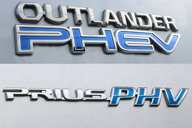三菱 アウトランダー PHEV vs トヨタ プリウス PHV どっちが買い！？徹底比較