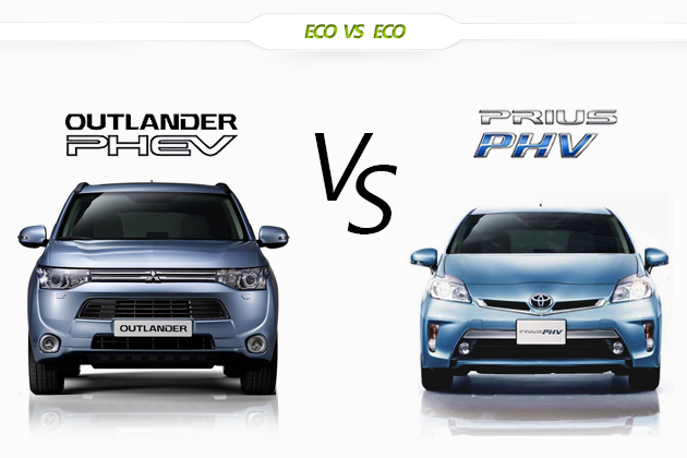 三菱 アウトランダー PHEV vs トヨタ プリウス PHV どっちが買い！？徹底比較