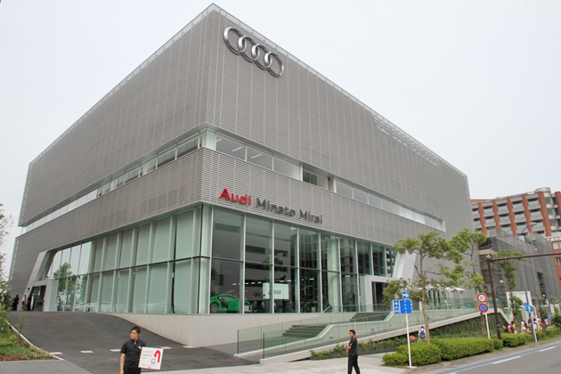 「Audi みなとみらい」[神奈川県横浜市中区]　アウディ正規販売店