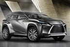 レクサス コンパクトクロスオーバーSUVのコンセプトカー「LEXUS LF-NX」[2013フランクフルトショー出展車]