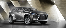 レクサス コンパクトクロスオーバーSUVのコンセプトカー「LEXUS LF-NX」[2013フランクフルトショー出展車]