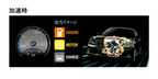 トヨタ 新型 クラウンマジェスタ　ハイブリッドシステムの動作イメージ(加速時)