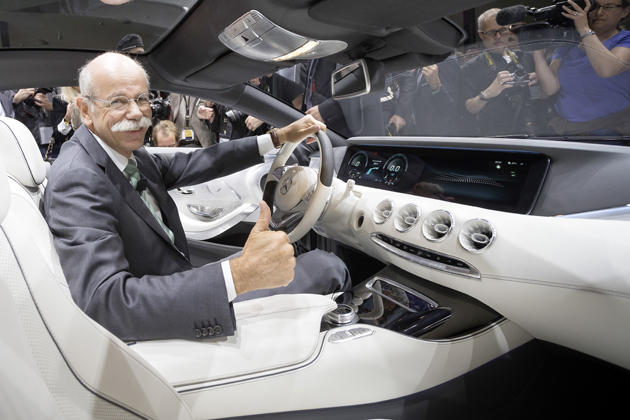 【フランクフルトショー2013:メルセデス・ベンツブース】コンセプト・Sクラスクーペ