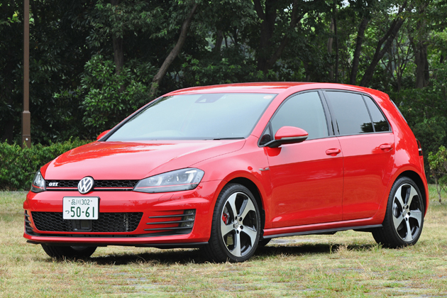 F5 ゴルフ　青箱　日本製　赤 VW 新型ゴルフGTI[GOLF7] 試乗レポート／今井優杏(画像