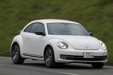 フォルクスワーゲン「The Beetle Turbo」日本仕様車・走行写真