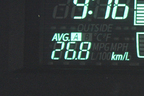 トヨタ アクア 郊外路の燃費は「26.8km/L」