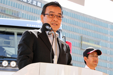 日野自動車　日野レンジャー・チームスガワラ「ダカールラリー2014」参戦記者会見[会場：モータースポーツジャパン 2014 フェスティバル イン お台場]