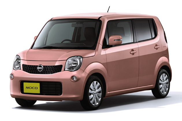 日産 モコ ピンク 5ドア 軽自動車　走行距離3.5万 日産、「モコ」をマイナーチェンジ|【業界先取り】業界ニュース