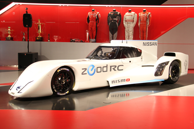 日産、電力駆動レーシングカー「Nissan ZEOD RC」を日本初公開