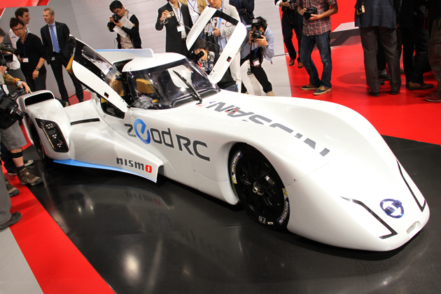 日産、電力駆動レーシングカー「Nissan ZEOD RC」を日本初公開 日産、電力駆動レーシングカー「Nissan ZEOD RC」を日本初公開