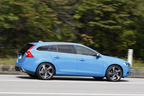 ボルボ V60 T6 AWD R-DESIGN [2014年モデル] ボディカラー：レーベルブルー（R-DESIGN専用色）