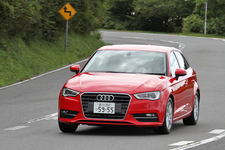 アウディ 新型 A3スポーツバック「1.4 TFSI」[ボディカラー：ブリリアントレッド]　試乗レポート／飯田裕子　3