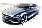 メルセデス・ベンツ Concept S-Class Coupé デザインスケッチ