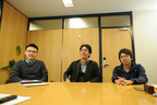 （左から）石河 雄太さん／大塩 純平さん／竹内 靖貴さん
