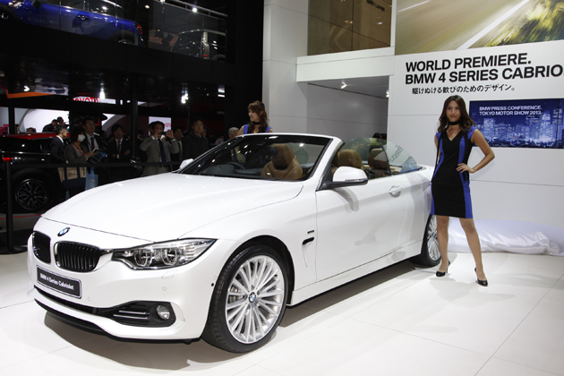 東京モーターショー13 現地速報 6月に発表されたばかりの4シリーズが早くもカブリオレに Bmw 4シリーズ カブリオレ 世界初公開 画像ギャラリー No 2 特集 Mota