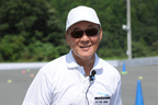 「2013 YOKOHAMA ＆ PROSPEC Summer Driving Lesson」にて、日下部保雄氏