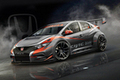 ホンダ、「Honda Civic WTCC」の2014年型マシンのスケッチを公開