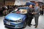 輸入車として史上初めて日本カー・オブ・ザ・イヤーを受賞した新型「ゴルフ」