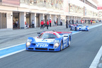 グループCカー「NISSAN R92CP YHP」[1992](手前)と「NISSAN R92CP カルソニック」[1992]【NISMO FESTIVAL 2013】