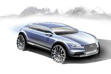 アウディの 斬新なデザインのコンパクトスポーツカー