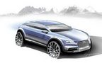 アウディの 斬新なデザインのコンパクトスポーツカー