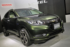 【ホンダ「VEZEL(ヴェゼル)」発表会[2013/12/19]】ホンダ 新型SUV「VEZEL(ヴェゼル)」VEZEL HYBRID Z[FF／ボディカラー：ミスティグリーン・パール]