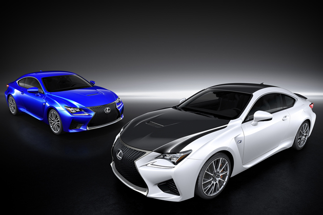 レクサス、デトロイトショー2014で高性能クーペ「RC F」を初公開