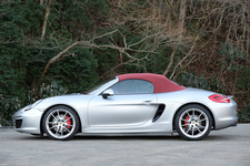 ポルシェ 新型ボクスターS 幌の開閉4