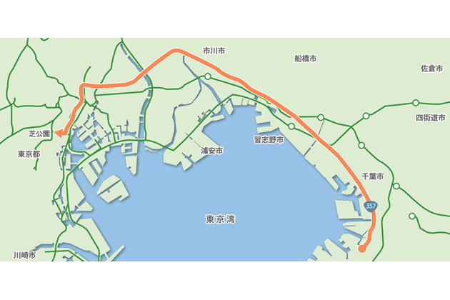 マツダ 新型アクセラ15S(ガソリンモデル)試乗ルート3「市街地」