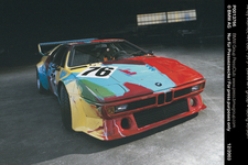 Andy Warhol, Art Car, 1979 - BMW M1 group 4 racing version