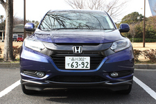 ホンダ ヴェゼルハイブリッド 実燃費テスト/フロントビュー