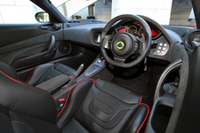 ロータス エヴォーラS SR インテリア(レザーカラー:エボニーブラック+レッドステッチ&パイピング)