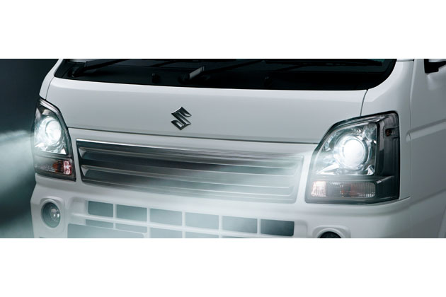 スズキ、新型軽トラック「キャリイ」に「ディスチャージヘッドランプ