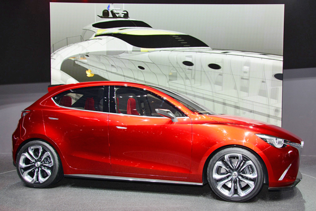 マツダ 次期「デミオ」コンセプトモデル『跳(HAZUMI)』