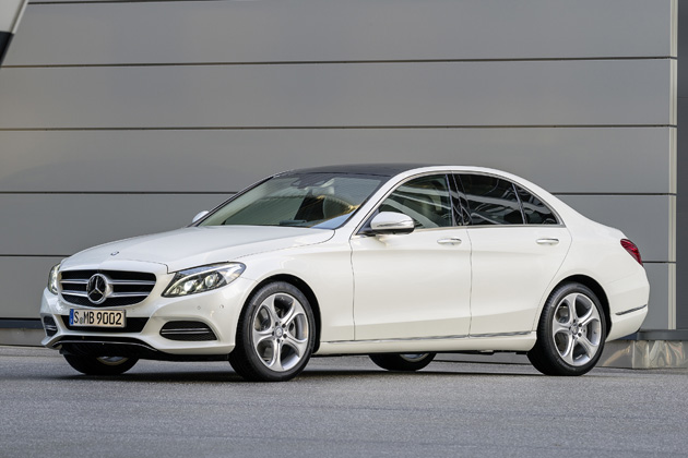 新型Cクラス C250 BlueTEC フロント