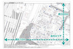 「ゼンリン住宅地図プリントサービス」プリントアウトできる住宅地図のイメージ