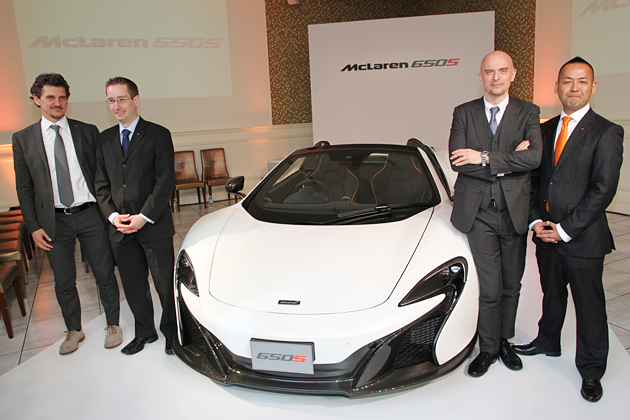 【発表会】マクラーレン 新型650S 新型車速報