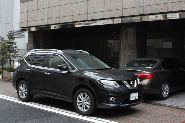 日産 新型エクストレイル 市街地燃費テスト／オートックワン社前