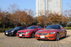 3台比較（メルセデス・ベンツ SLK・BMW Z4・日産 フェアレディZロードスター）
