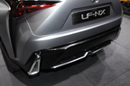 LEXUS（レクサス）「NX」のベース車である「LF-NX」　※画像は東京モーターショー2013のもの　リアエクステリア