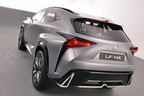 LEXUS（レクサス）「NX」のベース車である「LF-NX」　リアエクステリア