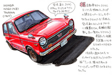 [遠藤イヅルの”マルエン”レポート Vol.9]「富士サンロクミーティング2014」見学記　ホンダ N360(N II) ツーリング[1969]