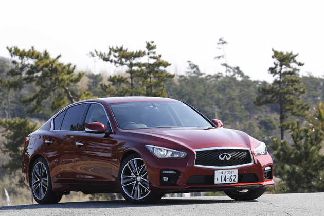 日産 新型 スカイライン「350GT HYBRID Type SP」フロントイメージ