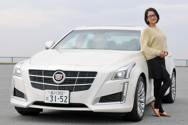 キャディラック 1/64 Cadillac CTS 2008 ホワイト J08-1-526