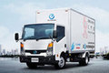 日産、100％電気トラックの実証運行を開始